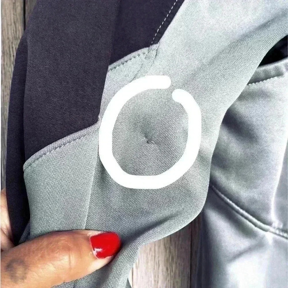 Nike Mens Black Gray Therma Fit Long Sleeve Hyper Elite Hooded Full Zip Jacket S - Picture 7 of 16